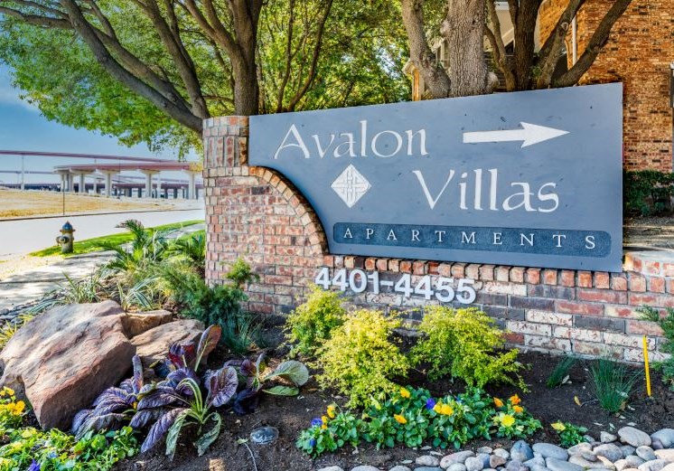 Front View of Property Sign